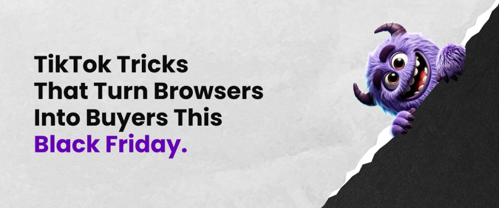 purple monster excited about black friday south africa