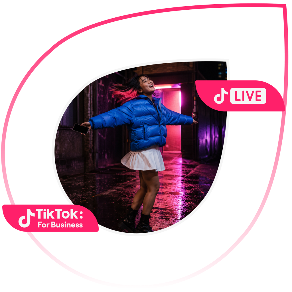 girl on tiktok live