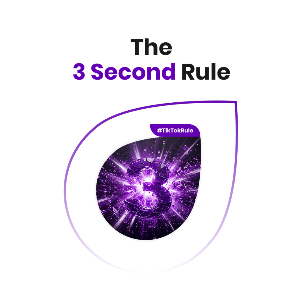 tiktok 3 second rule